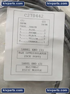 C270442 DCE Port Cable HLC/VHLC Module – actual item, photo 3 of 6