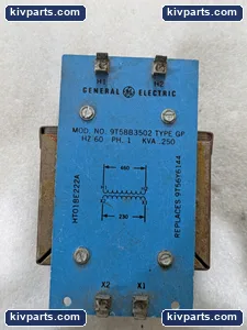 General Electric 9T58B3502 Type GP Power Transformer – actual item, photo 2 of 9
