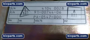 Modicon 91-00744-06 CRT Operator Interface Panel – actual item, photo 2 of 5