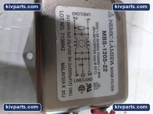 Nemic-lambda MBS-1205-22 Noise Filter – actual item, photo 2 of 6