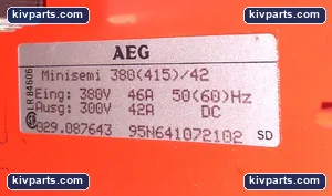 AEG Minisemi 380(415)/42 DC Drive – actual item, photo 2 of 6