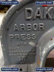 DAKE ARBOR PRESS NO 0 – actual item, photo 3 of 11