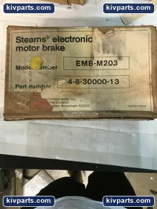 FMC Stearns 4-6-30000-13 Electronic Motor Brake – actual item, photo 2 of 2