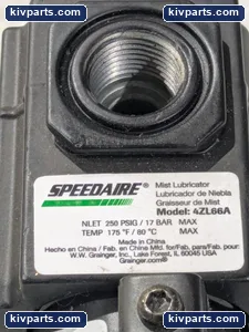 Speedaire 4ZL66A Air Line Mist Lubricator – actual item, photo 2 of 6