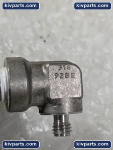 Stainless Steel Back Mount Pressure Gauge 316 SS 90 Degree Elbow Made in Japan – actual item, photo 3 of 4