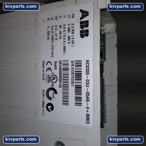 ABB ACS355-03U-05A6-4 +B063 VFD Drive – actual item, photo 2 of 5