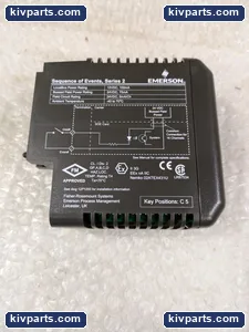 Emerson KJ3211X1-BA1 DeltaV SOE Card – actual item, photo 3 of 10