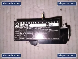 Benedikt Jager U12/16A Thermal Overload Relay – actual item, photo 2 of 5