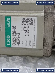 CKD CVS2-15A-05-03RS-3 Solenoid Process Valve – actual item, photo 2 of 5