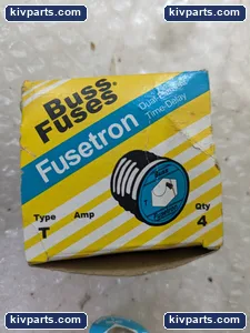 Bussmann T-1-6/10 Fusetron Plug Fuse – actual item, photo 2 of 5