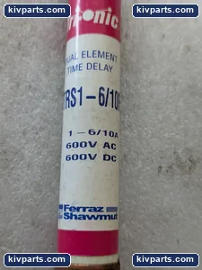 Mersen TRS1-6/10R Class RK5 Time Delay Fuse – actual item, photo 6 of 8