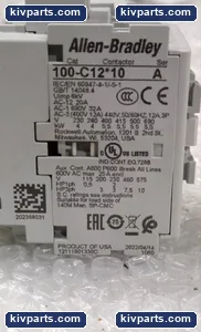 Allen-Bradley 100-C12D10 IEC Contactor – actual item, photo 6 of 6