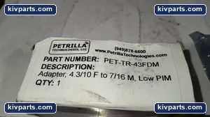 Petrilla Technologies PET-TR-43FDM Adapter – actual item, photo 2 of 5