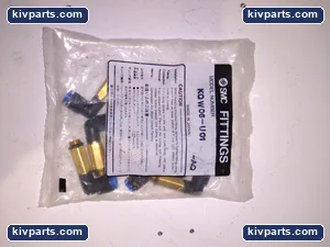 SMC KQW06-U01 Male Elbow Brass Fitting – actual item, photo 2 of 3