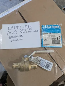 Watts 0555274 Lffbv-Pex Ball Valve