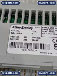Allen-Bradley 1794-OB16 Source Output Module PLC – actual item, photo 5 of 6