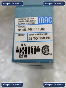 MAC 913B-PM-111 Solenoid Valve – actual item, photo 3 of 6