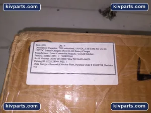 Cornell Dubilier 500RE1095 Aluminum Electrolytic Capacitor – actual item, photo 3 of 4