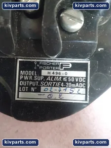 Fischer Porter H496-0 Pressure Transmitter Module – actual item, photo 2 of 4