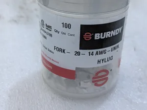Burndy T146F Uninsulated Fork Spade Terminal