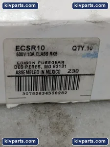 Edison ECSR10 Time Delay Fuse – actual item, photo 2 of 7