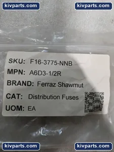 Mersen A6D3-1/2R Fuse – actual item, photo 2 of 7