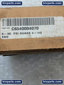 Lenz C6540004070 Pressure Gauge – actual item, photo 4 of 5