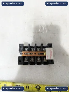Buchanan 4B104P One Piece Terminal Block – actual item, photo 2 of 6