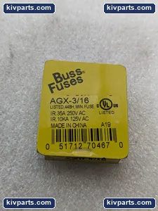 Bussmann AGX-3/16 Fuses – actual item, photo 2 of 6