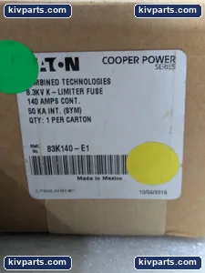 Eaton 83K140-E1 K-Limiter Current Limiting Fuse – actual item, photo 2 of 12