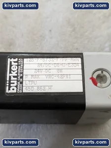 Burkert 125-F-5/58-F-PP-MHN Solenoid Valve – actual item, photo 7 of 9