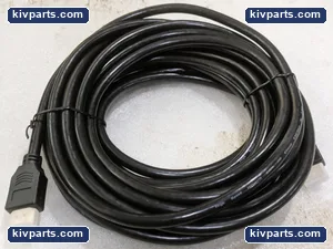 HDMI Standard Cable with Ethernet 25 Ft 28AWG Male to Male Full HD 1080p Black – actual item, photo 4 of 5