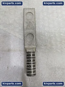 Burndy YAZV26-2NTC-FX 2/0-325/24 Black DIE 13 Lugs – actual item, photo 3 of 6