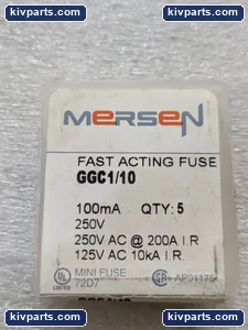 Mersen GGC1/10 Fuse – actual item, photo 2 of 6