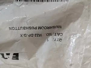 Eaton M22-DP-G-X Mushroom Pushbutton