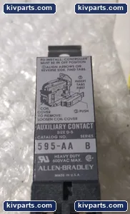 Allen-Bradley 1595-AA Auxiliary Contact Block – actual item, photo 3 of 4