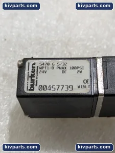 Burkert 00457739 5470 Solenoid Valve – actual item, photo 4 of 6