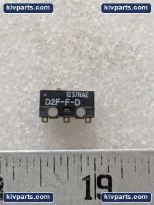 Omron D2F-F-D Basic Switch Gold Contacts – actual item, photo 3 of 6