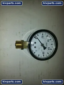 MPE EN 837-1 Pressure Gauge 0-1 Bar Class 1.6 Brass Bottom Mount Industrial – actual item, photo 2 of 2