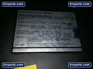 Giddings Lewis 502-03658-02R1 PiC900 Thermocouple Input Module – actual item, photo 2 of 2