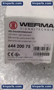 Werma OE-766OA 71 LED Green Steady Light Module – actual item, photo 5 of 5
