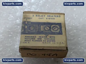 General Electric 81D230 Relay Heater Element – actual item, photo 2 of 4