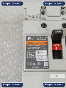 Fuji Electric BW125JAGU-3P020 Auto Breaker – actual item, photo 2 of 7