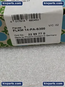 Phoenix Contact 14-PA-S300 FLKM 2299770 Front Adapter – actual item, photo 2 of 3
