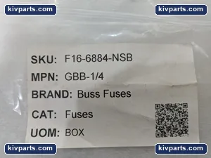 Bussmann GBB-1/4 Fuse – actual item, photo 2 of 9