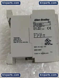 Allen-Bradley 700-K40E Control Relay – actual item, photo 2 of 4