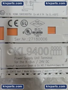 Beckhoff KL9400 Power Supply – actual item, photo 2 of 6