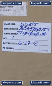 Plant 316-F6 Gasket – actual item, photo 2 of 5