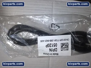 Dell 3-PRONG AC Power Cord – actual item, photo 2 of 3
