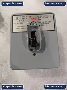 Arrow Hart Manual Motor Controller Switch – actual item, photo 5 of 6